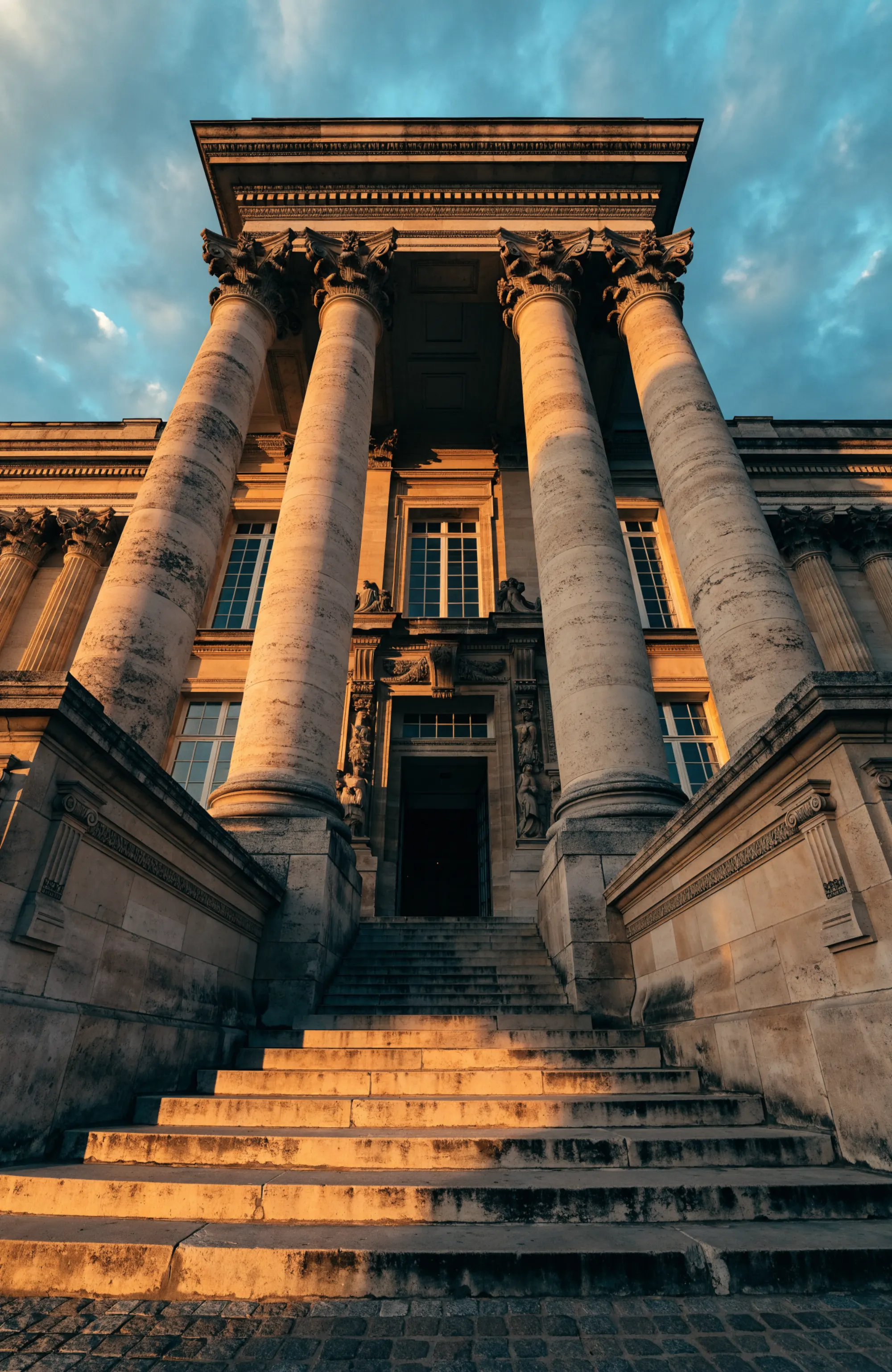 Façade du palais de justice de Toulouse, à quelques minutes à pied du cabinet